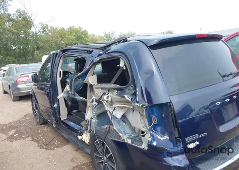 2014 Dodge Grand Caravan Sxt from USA, damaged, VIN 2C4RDGCG9ER153860